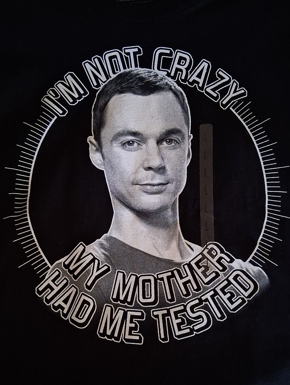 The Big Bang Theory Sheldon Graphic T-Shirt, NEW - Picture 2 of 4